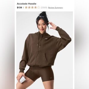 Alo Accolade Hoodie and Straight Leg pant set